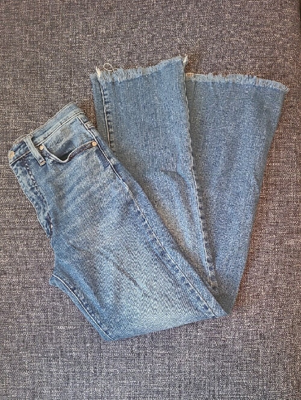 Silver Jeans Vintage Bootcut High-Rise Straight Leg Blue Jeans Waist 25